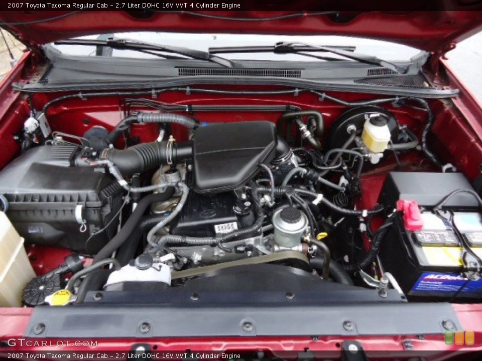 2.7 Liter DOHC 16V VVT 4 Cylinder Engine for the 2007 Toyota Tacoma #61638401