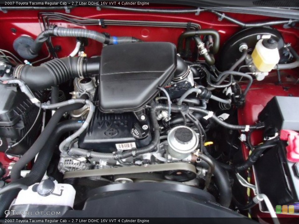 2.7 Liter DOHC 16V VVT 4 Cylinder Engine for the 2007 Toyota Tacoma #61638407