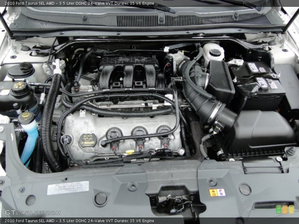 3.5 Liter DOHC 24-Valve VVT Duratec 35 V6 Engine for the 2010 Ford Taurus #61640192
