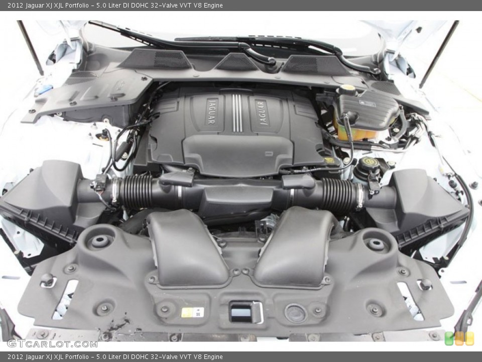 5.0 Liter DI DOHC 32-Valve VVT V8 Engine for the 2012 Jaguar XJ #61640954