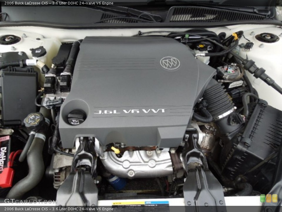 3.6 Liter DOHC 24-Valve V6 Engine for the 2006 Buick LaCrosse #61645412