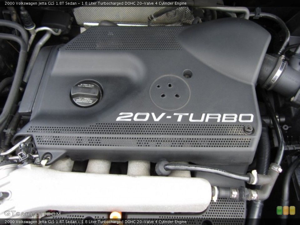 1.8 Liter Turbocharged DOHC 20-Valve 4 Cylinder 2000 Volkswagen Jetta Engine