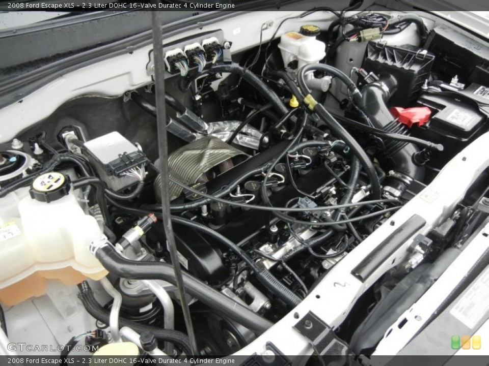 2.3 Liter DOHC 16-Valve Duratec 4 Cylinder Engine for the 2008 Ford Escape #61656352