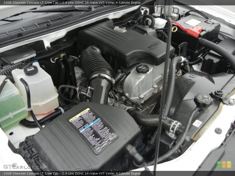 2.9 Liter DOHC 16-Valve VVT Vortec 4 Cylinder Engine for the 2008 Chevrolet Colorado #61657072