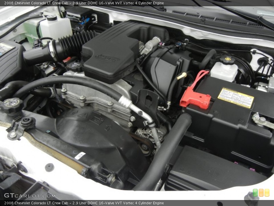 2.9 Liter DOHC 16-Valve VVT Vortec 4 Cylinder Engine for the 2008 Chevrolet Colorado #61657081