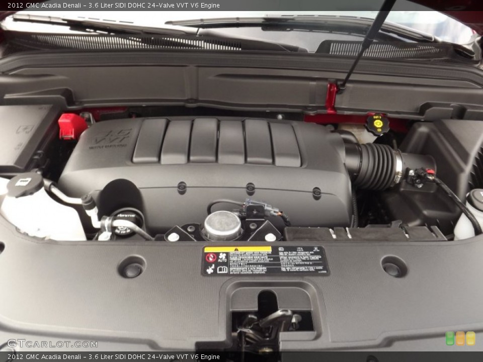 3.6 Liter SIDI DOHC 24-Valve VVT V6 Engine for the 2012 GMC Acadia #61660483
