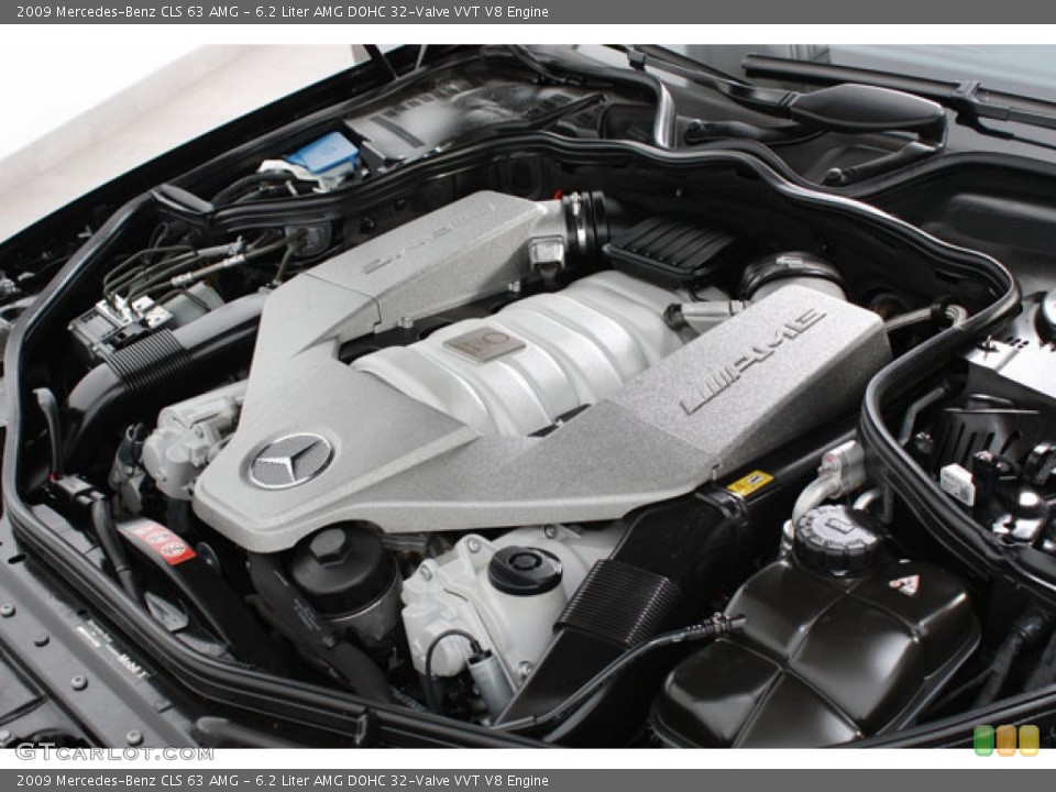 6.2 Liter AMG DOHC 32-Valve VVT V8 Engine for the 2009 Mercedes-Benz CLS #61669772