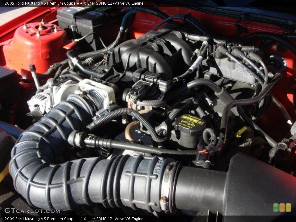 4.0 Liter SOHC 12-Valve V6 Engine for the 2009 Ford Mustang #61674120