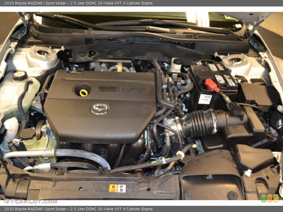 2.5 Liter DOHC 16-Valve VVT 4 Cylinder Engine for the 2010 Mazda MAZDA6 #61676142