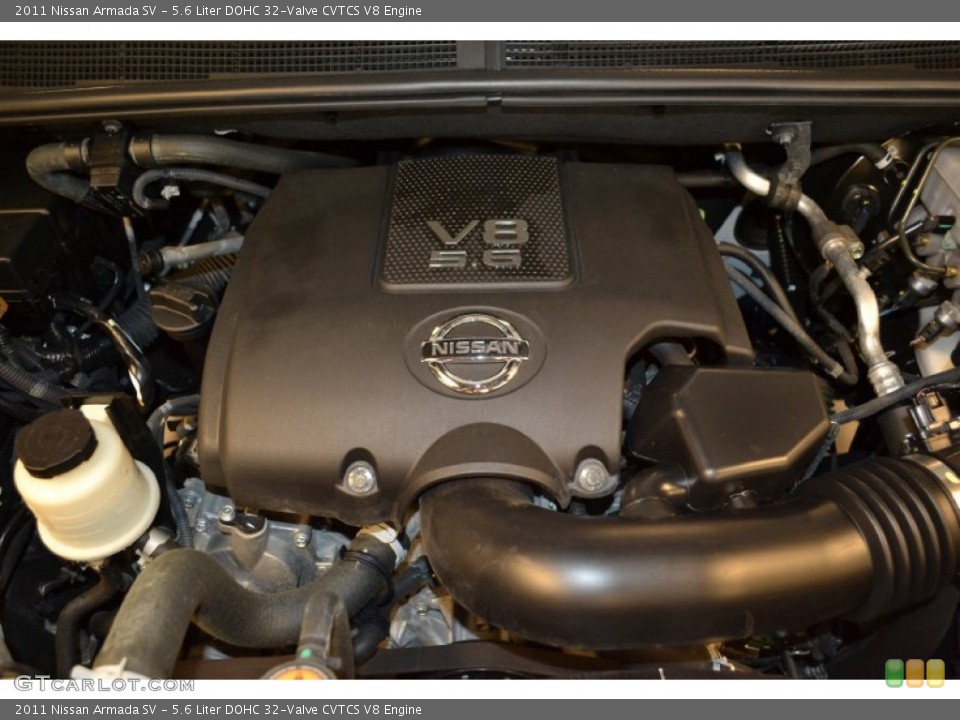5.6 Liter DOHC 32-Valve CVTCS V8 Engine for the 2011 Nissan Armada #61676262