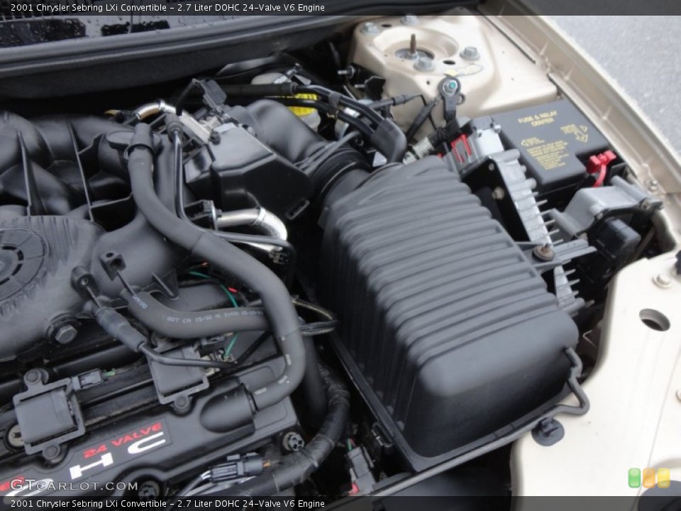 2.7 Liter DOHC 24-Valve V6 Engine for the 2001 Chrysler Sebring #61687623