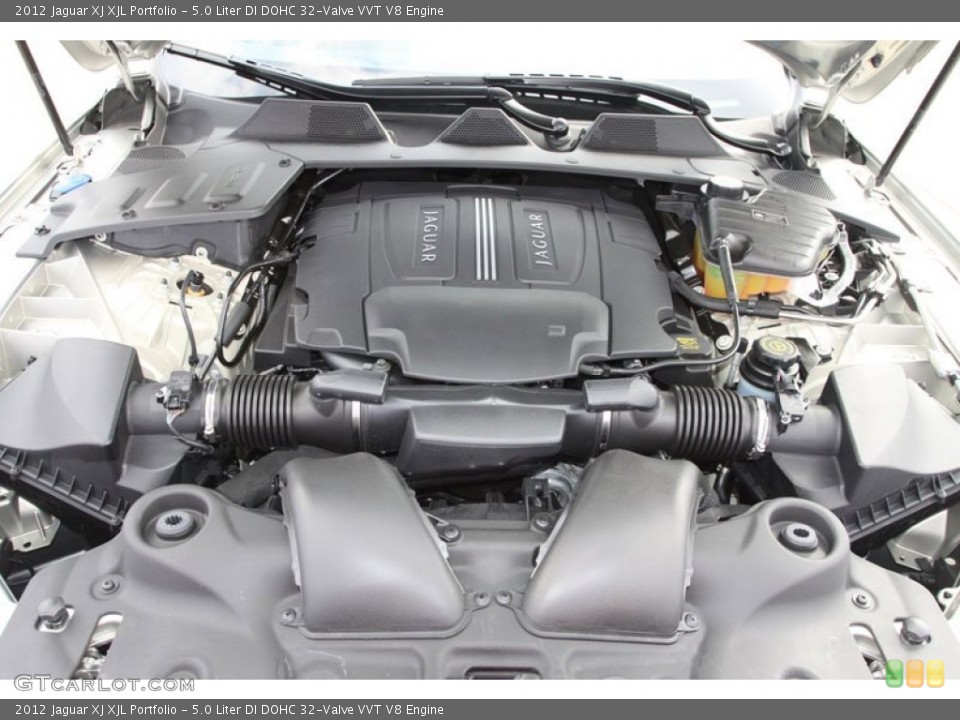 5.0 Liter DI DOHC 32-Valve VVT V8 Engine for the 2012 Jaguar XJ #61689039