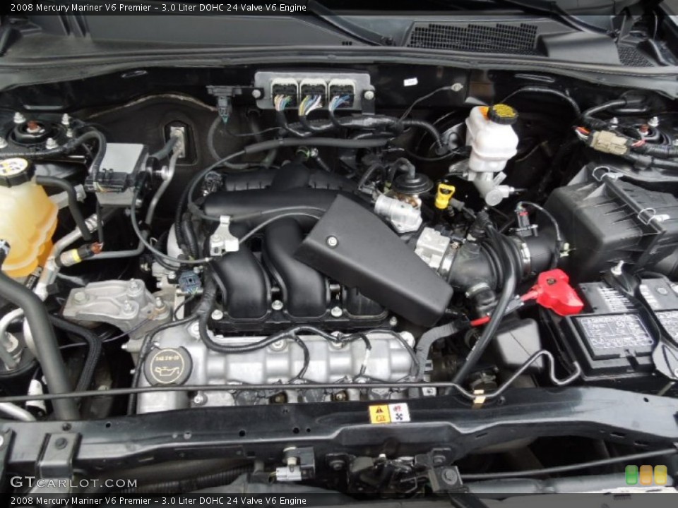 3.0 Liter DOHC 24 Valve V6 Engine for the 2008 Mercury Mariner #61689405