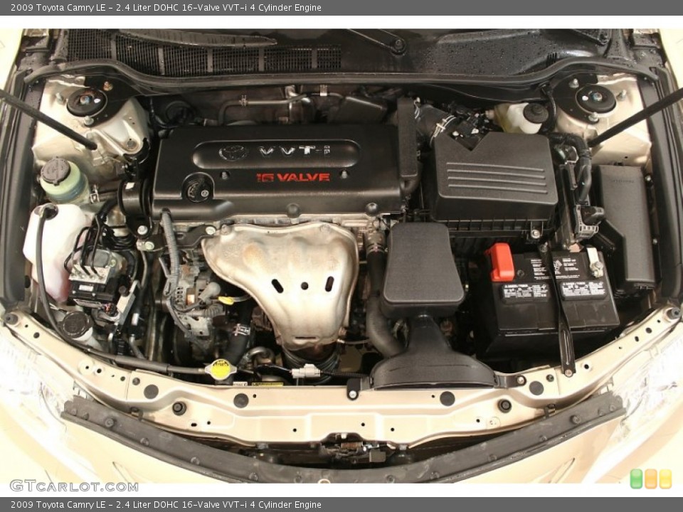2.4 Liter DOHC 16-Valve VVT-i 4 Cylinder Engine for the 2009 Toyota Camry #61692829