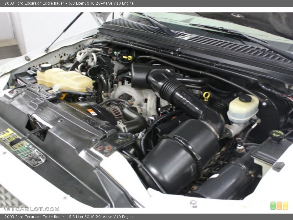 6.8 Liter SOHC 20-Valve V10 Engine for the 2003 Ford Excursion #61694716