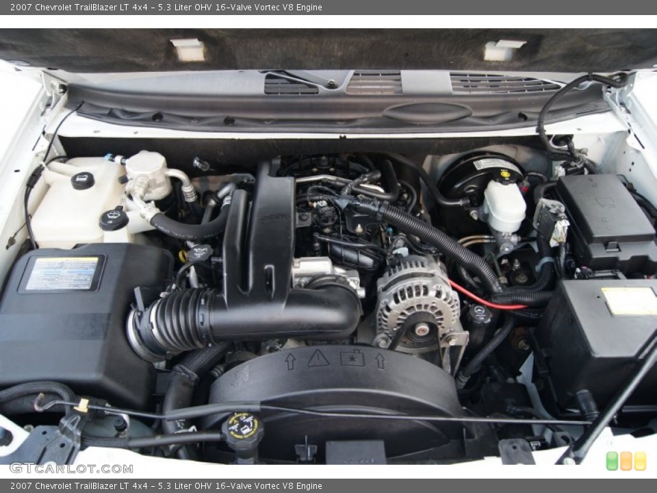 5.3 Liter OHV 16-Valve Vortec V8 Engine for the 2007 Chevrolet TrailBlazer #61704566