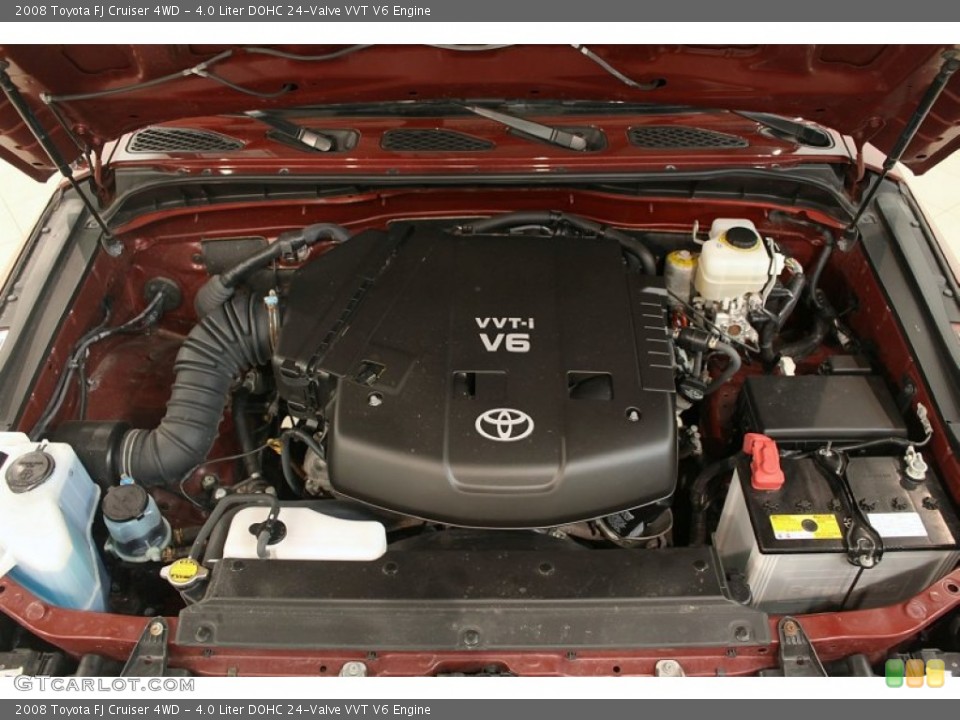4.0 Liter DOHC 24-Valve VVT V6 Engine for the 2008 Toyota FJ Cruiser #61708489