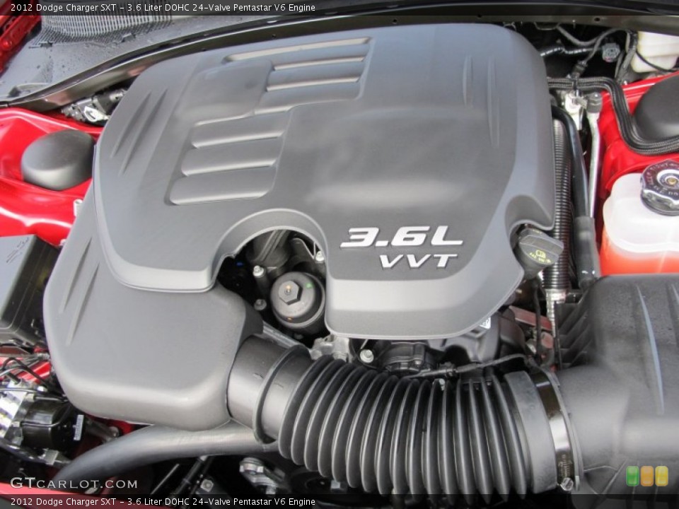 3.6 Liter DOHC 24-Valve Pentastar V6 Engine for the 2012 Dodge Charger #61710105