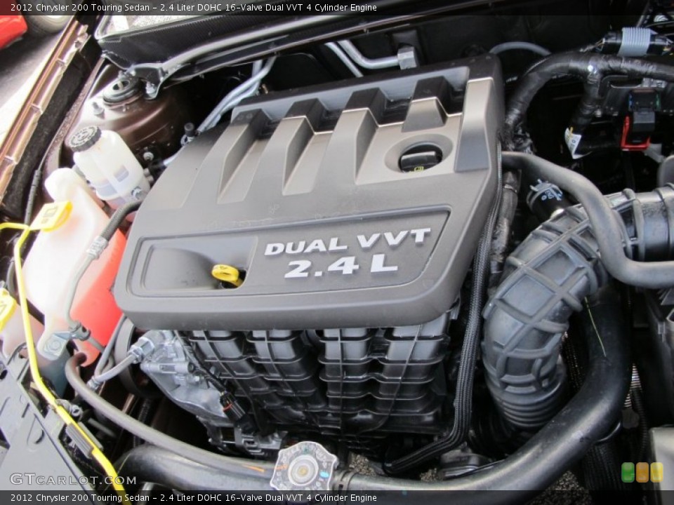 2.4 Liter DOHC 16-Valve Dual VVT 4 Cylinder Engine for the 2012 Chrysler 200 #61711362