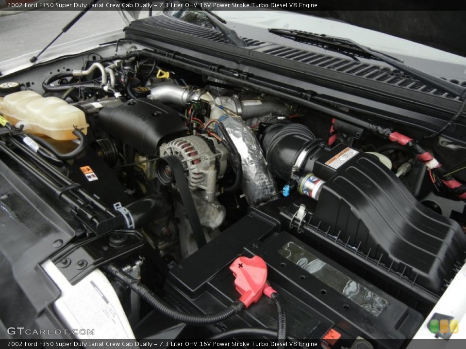 7.3 Liter OHV 16V Power Stroke Turbo Diesel V8 Engine for the 2002 Ford F350 Super Duty #61717573