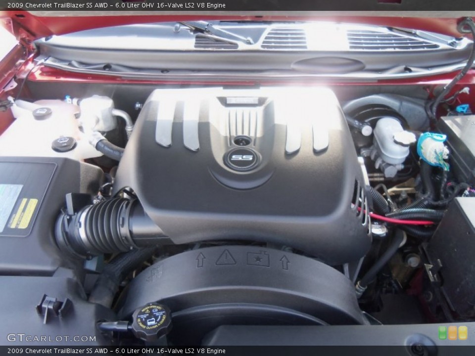 6.0 Liter OHV 16-Valve LS2 V8 Engine for the 2009 Chevrolet TrailBlazer #61718289