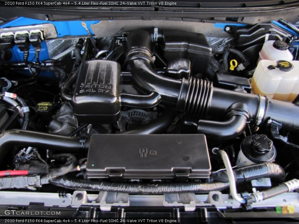 5.4 Liter Flex-Fuel SOHC 24-Valve VVT Triton V8 Engine for the 2010 Ford F150 #61718901