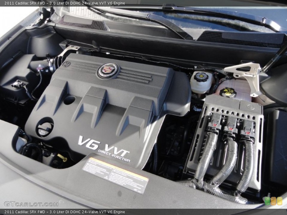 3.0 Liter DI DOHC 24-Valve VVT V6 Engine for the 2011 Cadillac SRX #61723461