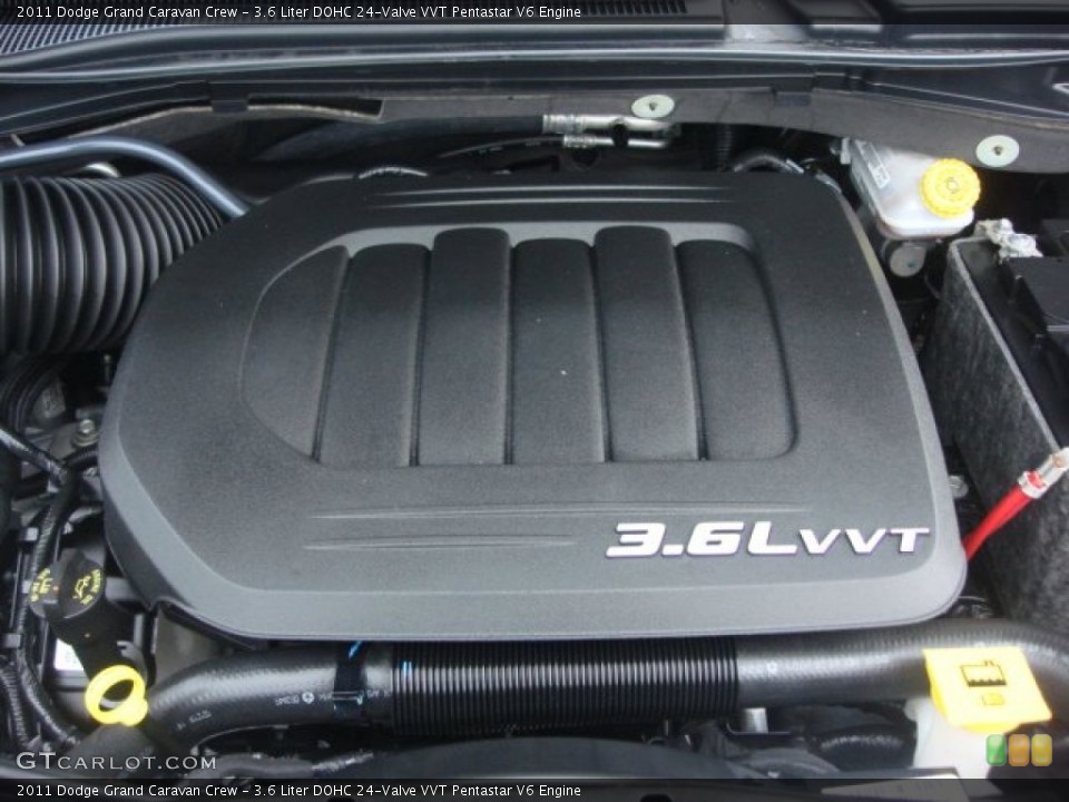 3.6 Liter DOHC 24-Valve VVT Pentastar V6 Engine for the 2011 Dodge Grand Caravan #61727726