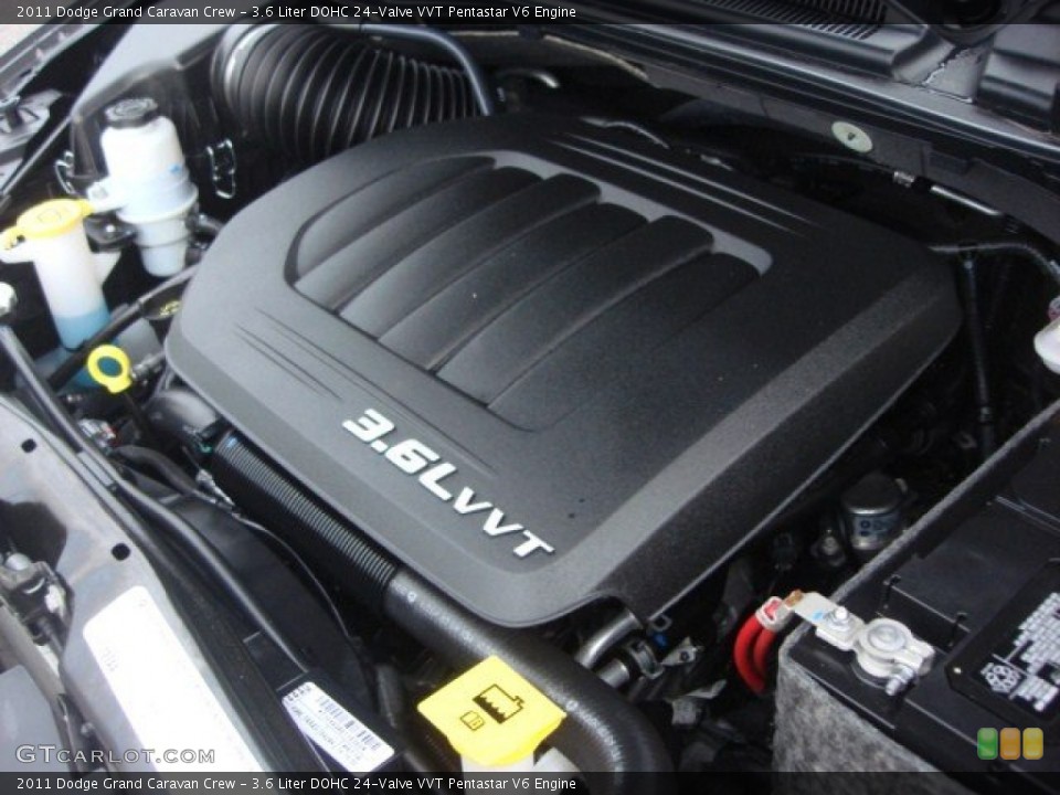 3.6 Liter DOHC 24-Valve VVT Pentastar V6 Engine for the 2011 Dodge Grand Caravan #61727745