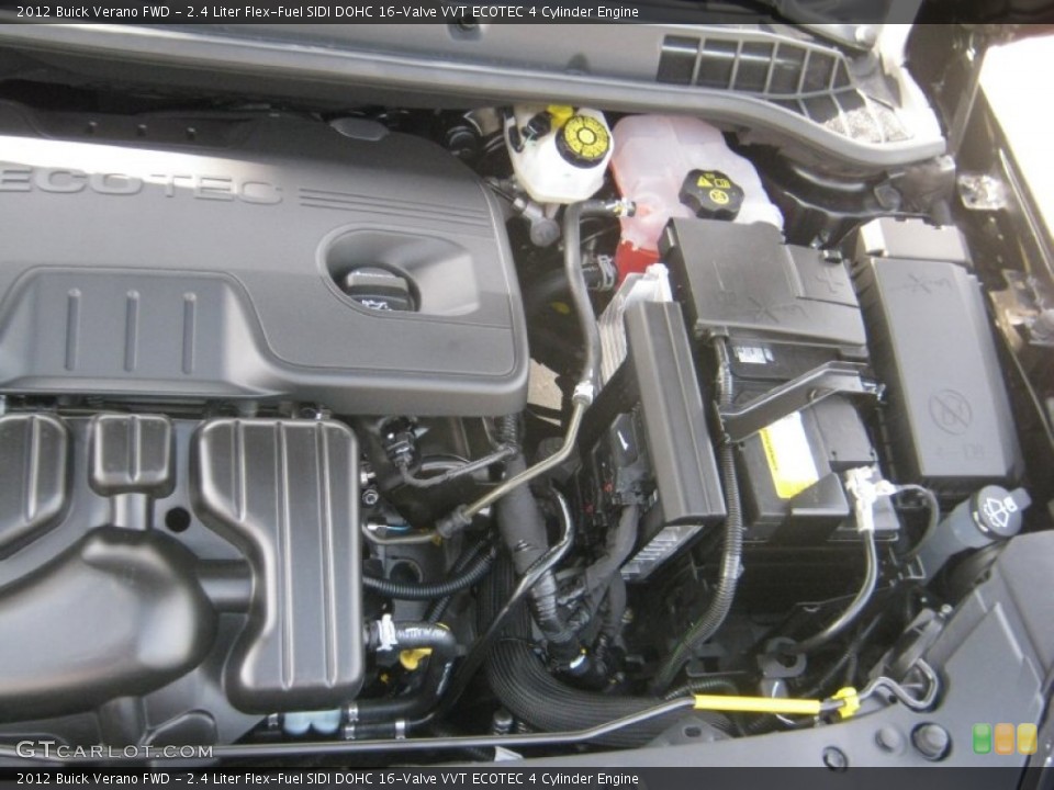 2.4 Liter Flex-Fuel SIDI DOHC 16-Valve VVT ECOTEC 4 Cylinder Engine for the 2012 Buick Verano #61735362