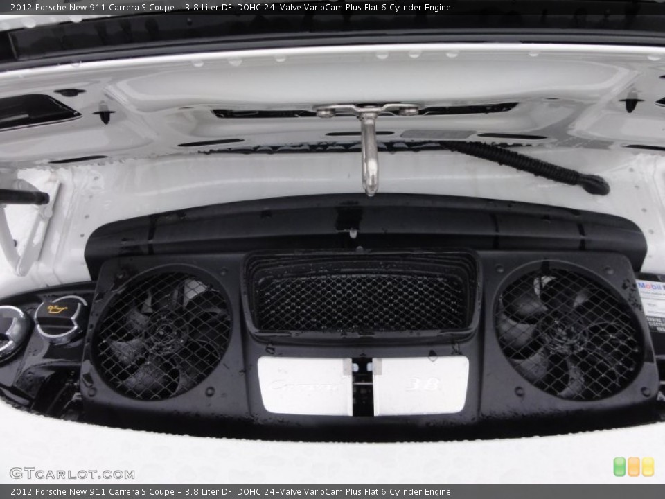 3.8 Liter DFI DOHC 24-Valve VarioCam Plus Flat 6 Cylinder Engine for the 2012 Porsche New 911 #61742940