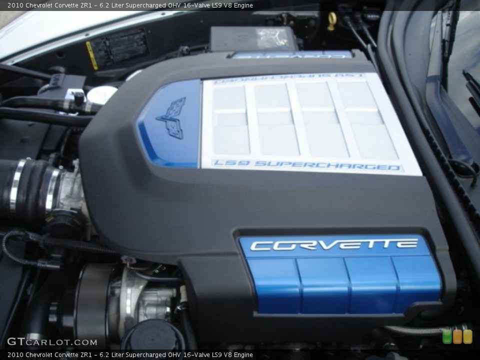 6.2 Liter Supercharged OHV 16-Valve LS9 V8 Engine for the 2010 Chevrolet Corvette #61746847
