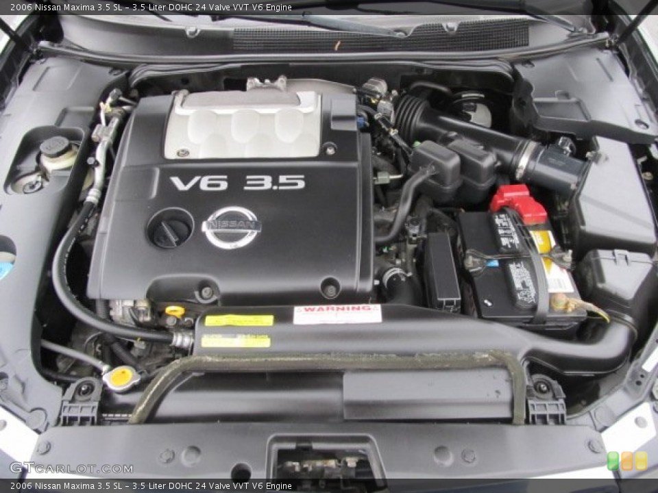 3.5 Liter DOHC 24 Valve VVT V6 Engine for the 2006 Nissan Maxima #61749249