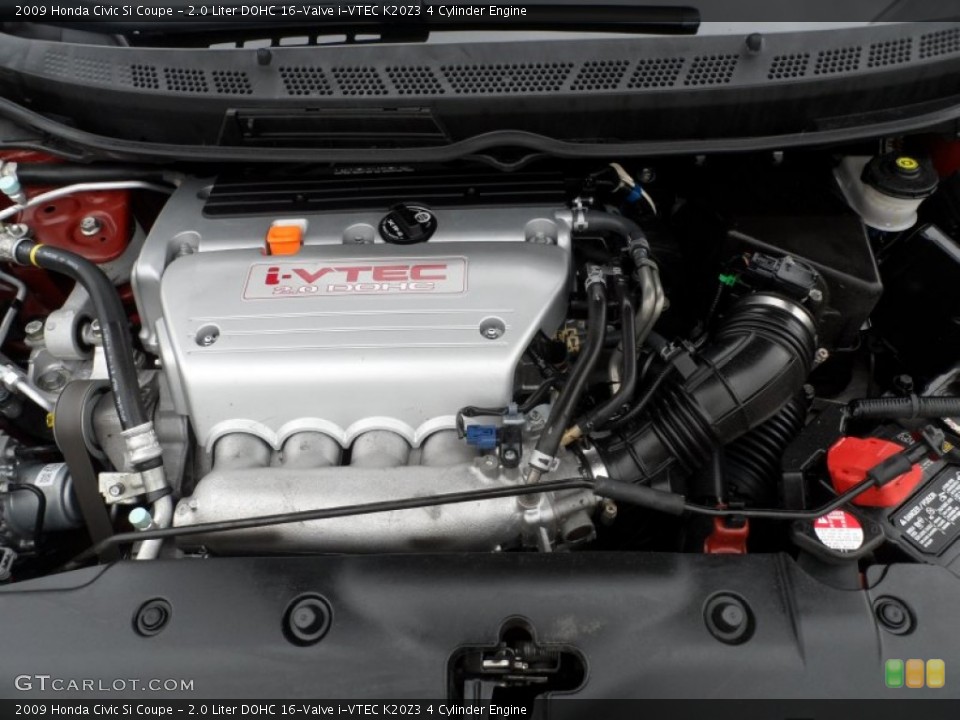 2.0 Liter DOHC 16-Valve i-VTEC K20Z3 4 Cylinder Engine for the 2009 Honda Civic #61750529
