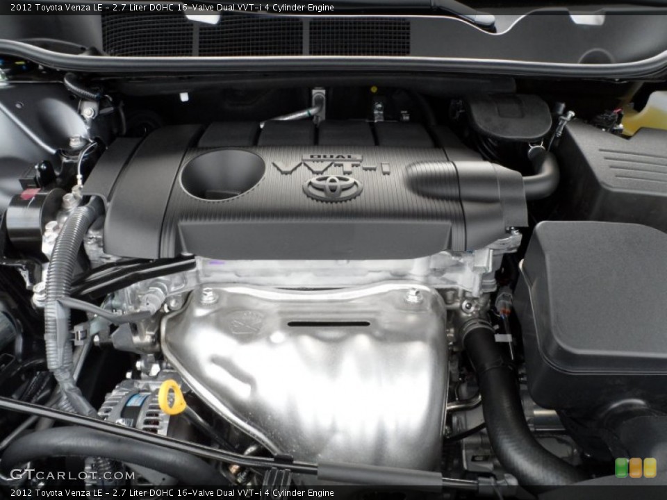 2.7 Liter DOHC 16-Valve Dual VVT-i 4 Cylinder Engine for the 2012 Toyota Venza #61752446