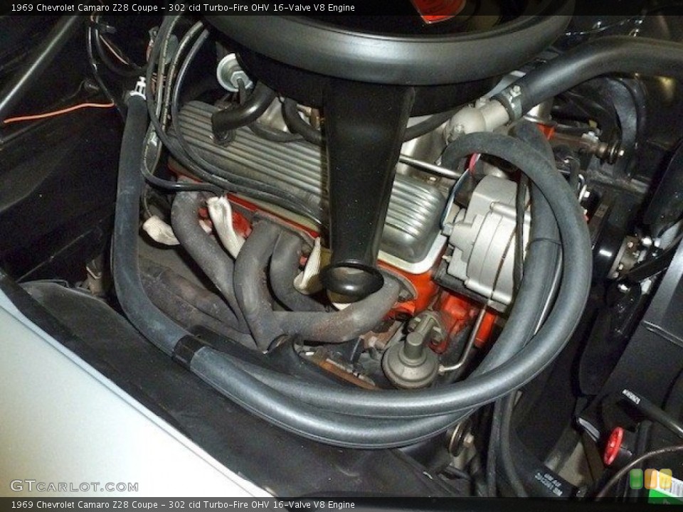302 cid Turbo-Fire OHV 16-Valve V8 Engine for the 1969 Chevrolet Camaro #61752566
