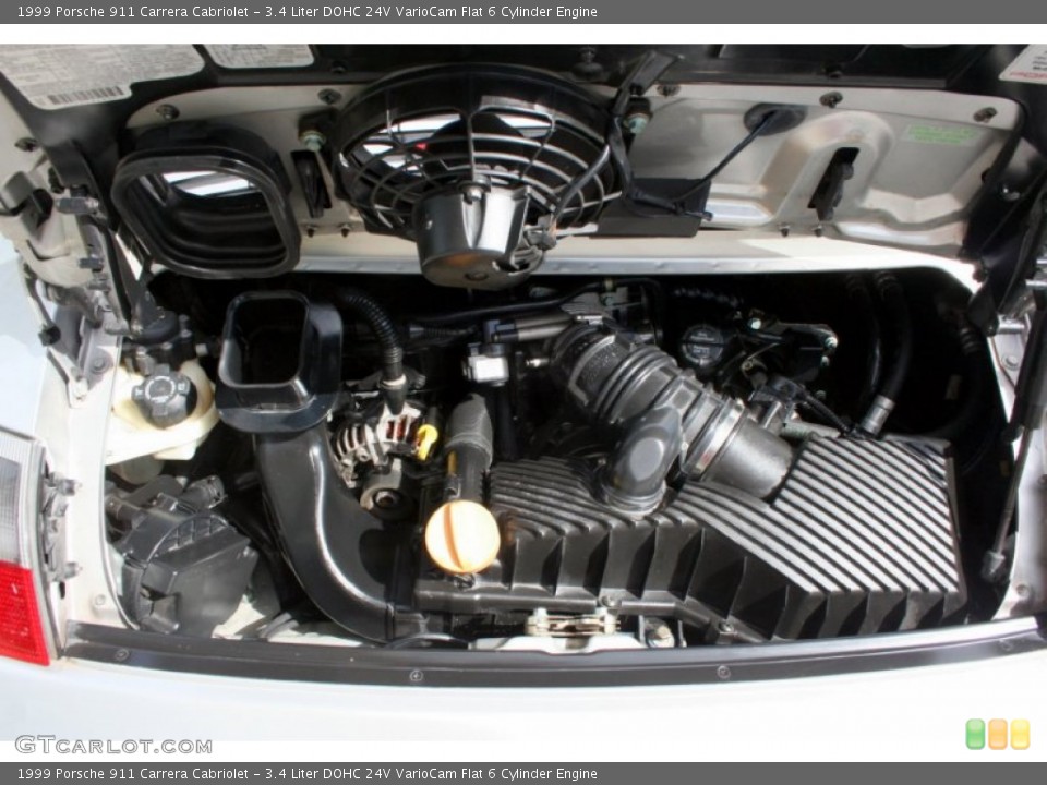 3.4 Liter DOHC 24V VarioCam Flat 6 Cylinder Engine for the 1999 Porsche 911 #61754411