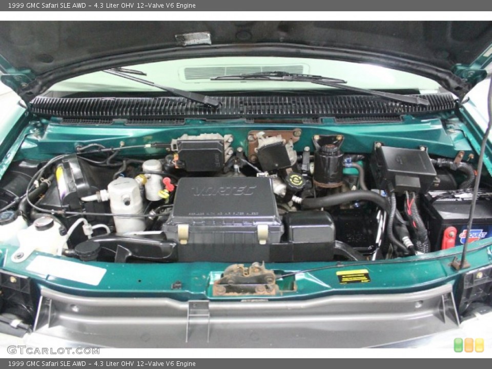 4.3 Liter OHV 12-Valve V6 Engine for the 1999 GMC Safari #61763468