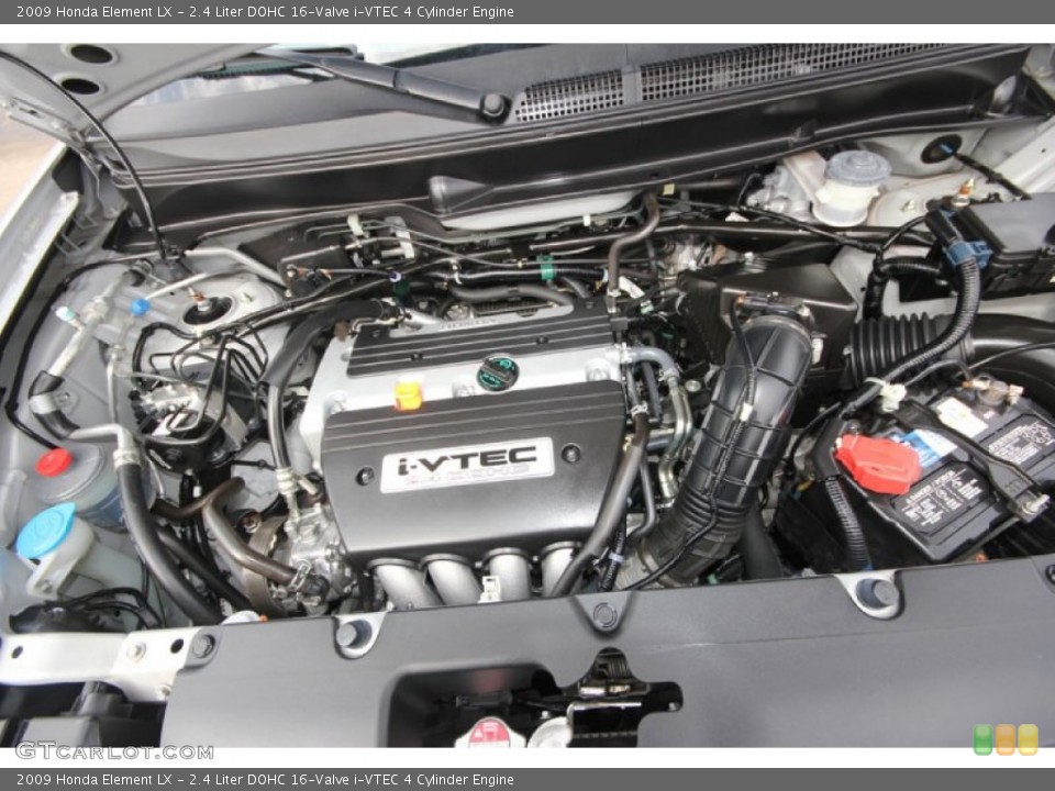 2.4 Liter DOHC 16-Valve i-VTEC 4 Cylinder Engine for the 2009 Honda Element #61769881