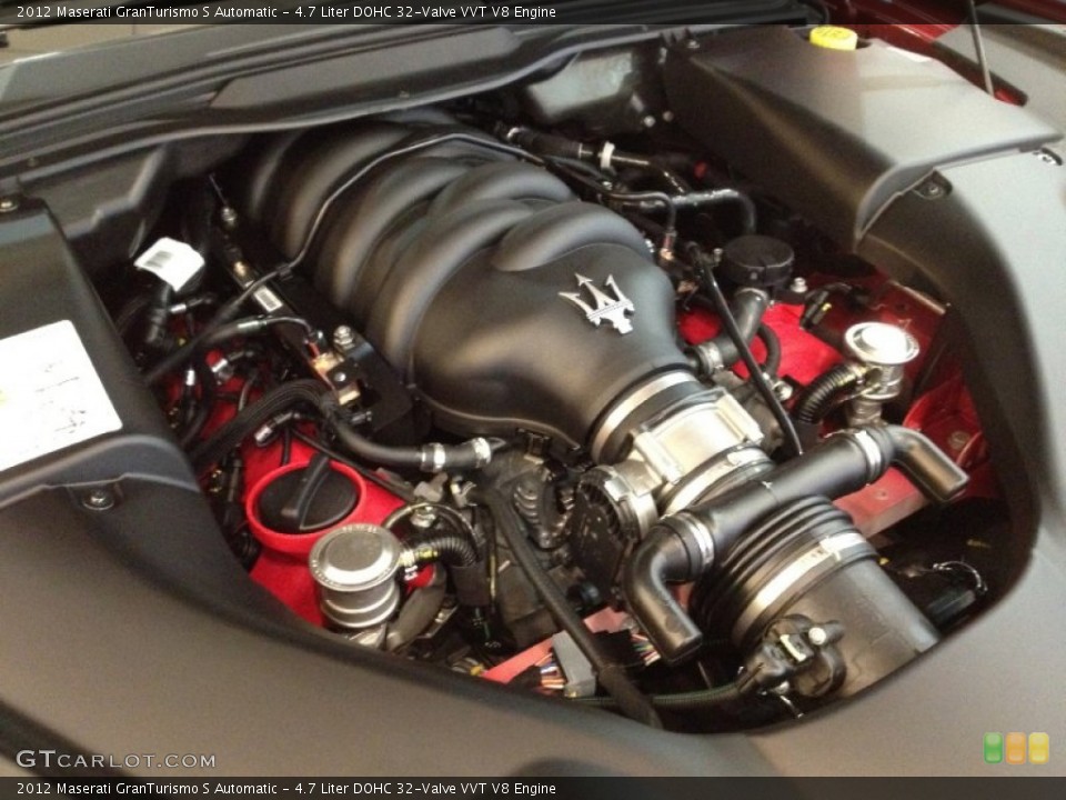 4.7 Liter DOHC 32-Valve VVT V8 Engine for the 2012 Maserati GranTurismo #61772435