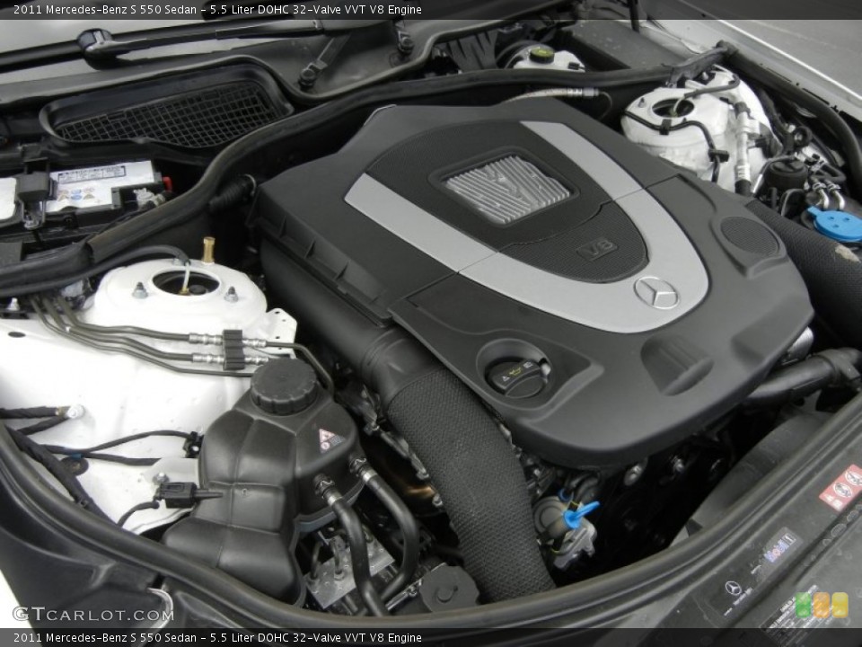 5.5 Liter DOHC 32-Valve VVT V8 Engine for the 2011 Mercedes-Benz S #61776731