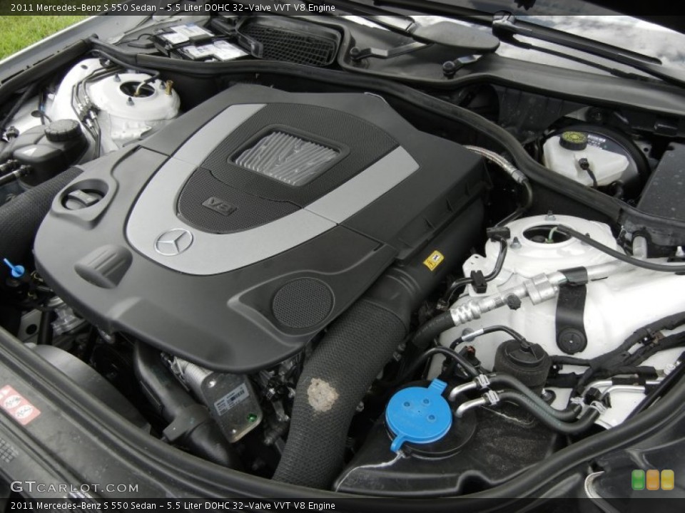 5.5 Liter DOHC 32-Valve VVT V8 Engine for the 2011 Mercedes-Benz S #61776740