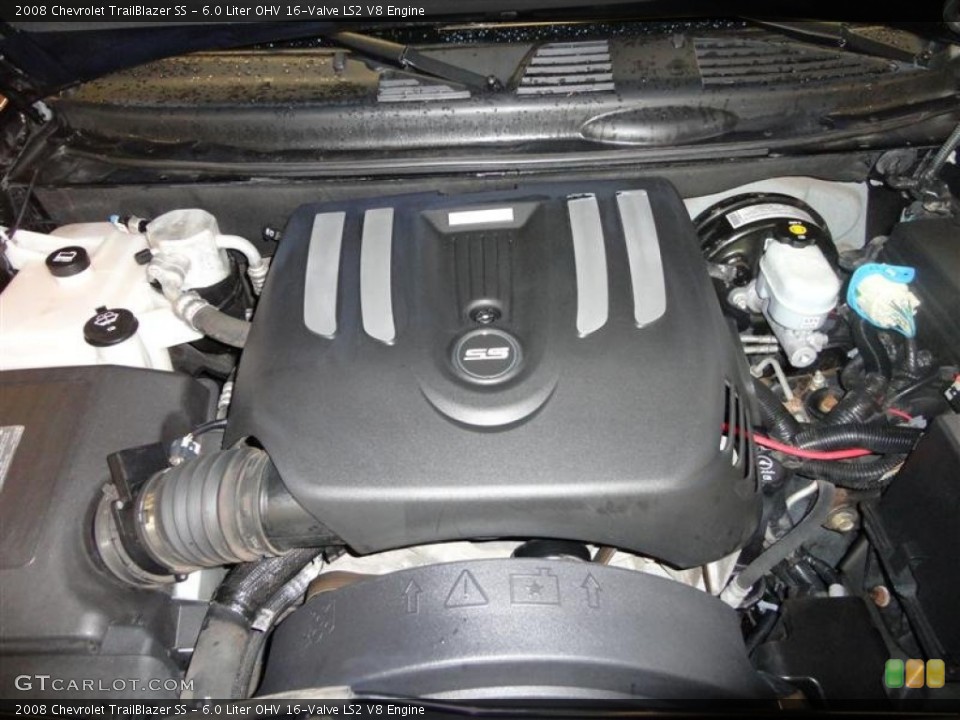 6.0 Liter OHV 16-Valve LS2 V8 Engine for the 2008 Chevrolet TrailBlazer #61777196