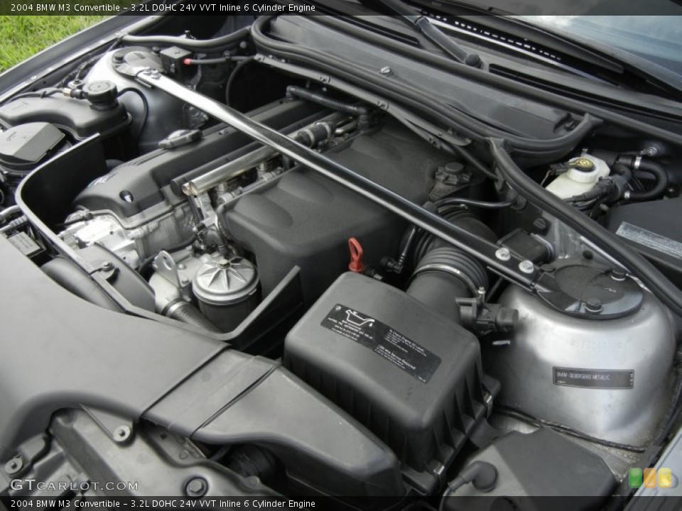 3.2L DOHC 24V VVT Inline 6 Cylinder Engine for the 2004 BMW M3 #61778132