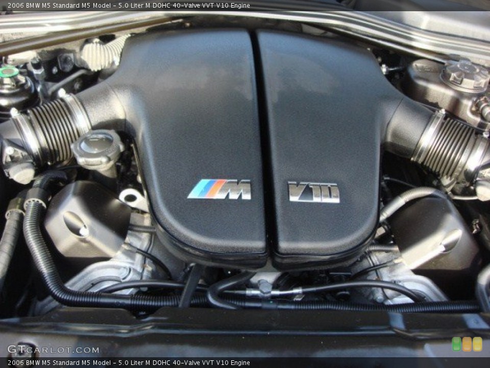 5.0 Liter M DOHC 40-Valve VVT V10 Engine for the 2006 BMW M5 #61779737