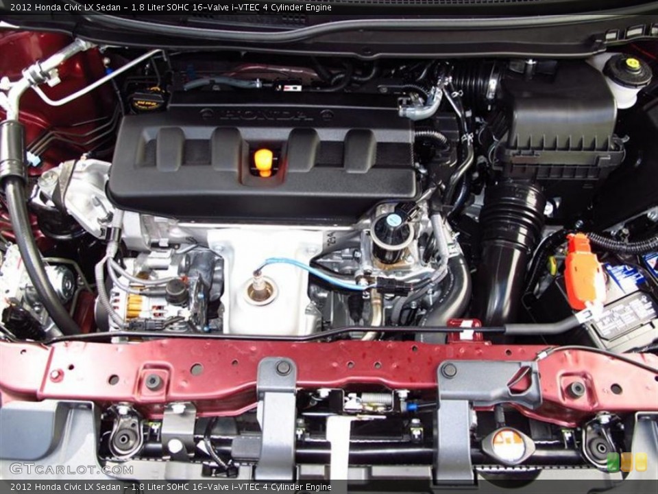 1.8 Liter SOHC 16-Valve i-VTEC 4 Cylinder Engine for the 2012 Honda Civic #61783984