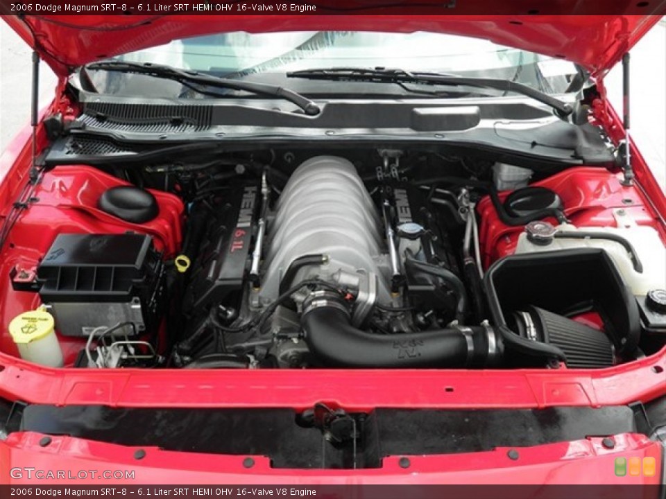 6.1 Liter SRT HEMI OHV 16-Valve V8 Engine for the 2006 Dodge Magnum #61788653