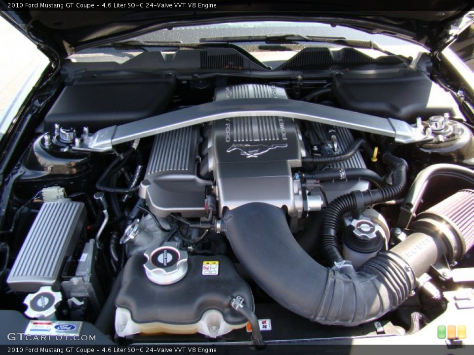 4.6 Liter SOHC 24-Valve VVT V8 Engine for the 2010 Ford Mustang #61792520