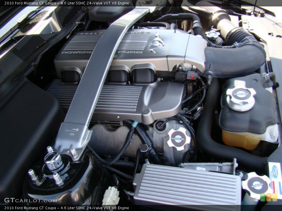 4.6 Liter SOHC 24-Valve VVT V8 Engine for the 2010 Ford Mustang #61792529