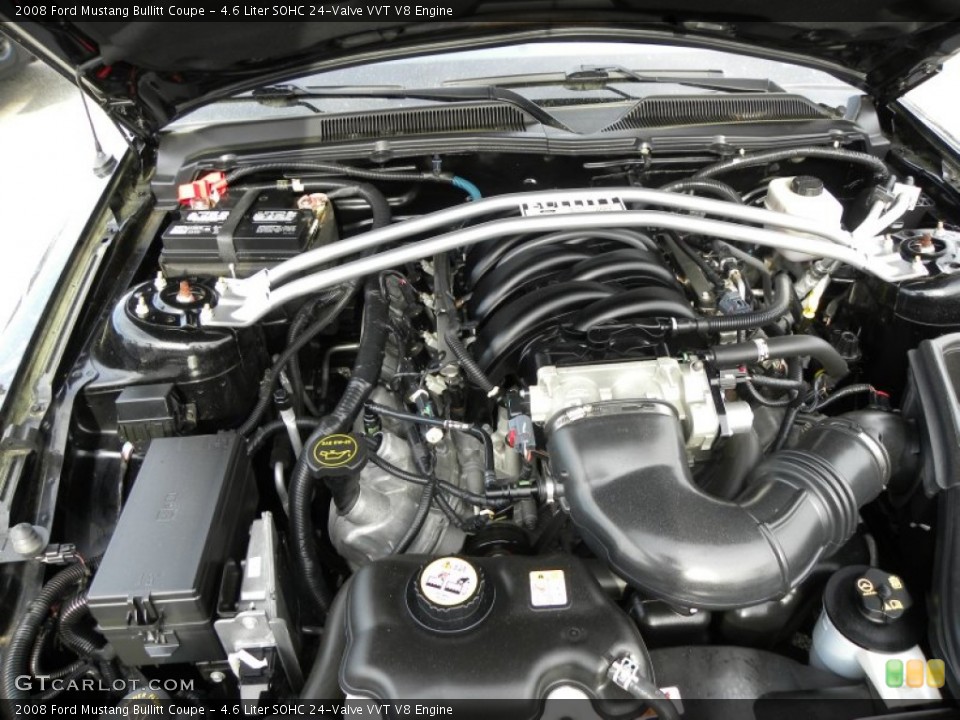 4.6 Liter SOHC 24-Valve VVT V8 Engine for the 2008 Ford Mustang #61796132